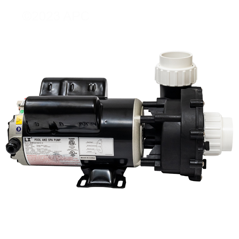 Pump LX 1.5HP 2 SPD 115V 13.8A / 3.8A 48 FR 2, 48WUA1501C-II - EZ