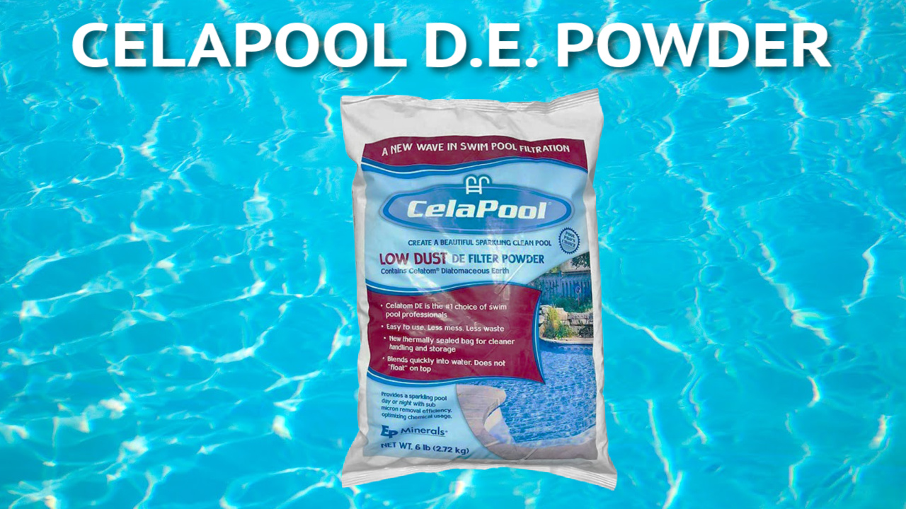 CelaPool DE Filter Media 6 lb. Bags For Easy Shipping! EZ Pool