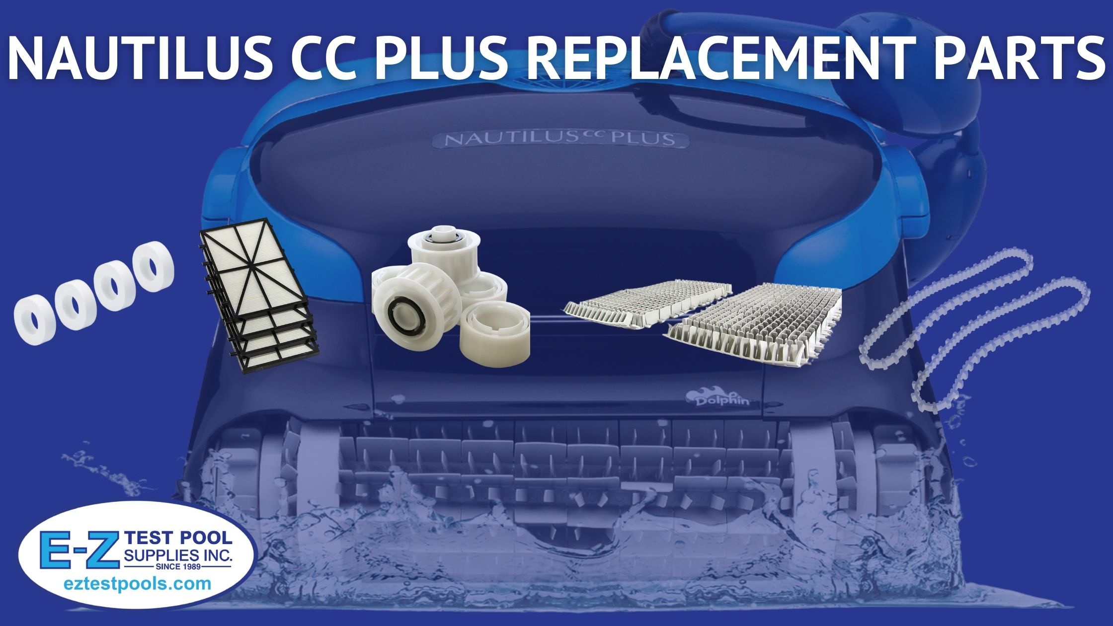 Maytronic Nautilus CC Plus  Most Popular Replacement Parts - EZ Pool & Spa  Supply