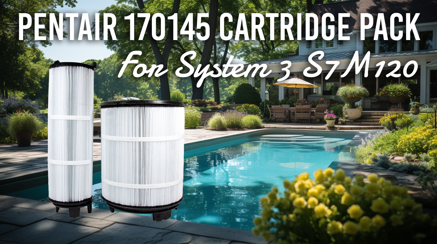 Pentair System 3 S7M120 Replacement Cartridges (170145) EZ Pool & Spa
