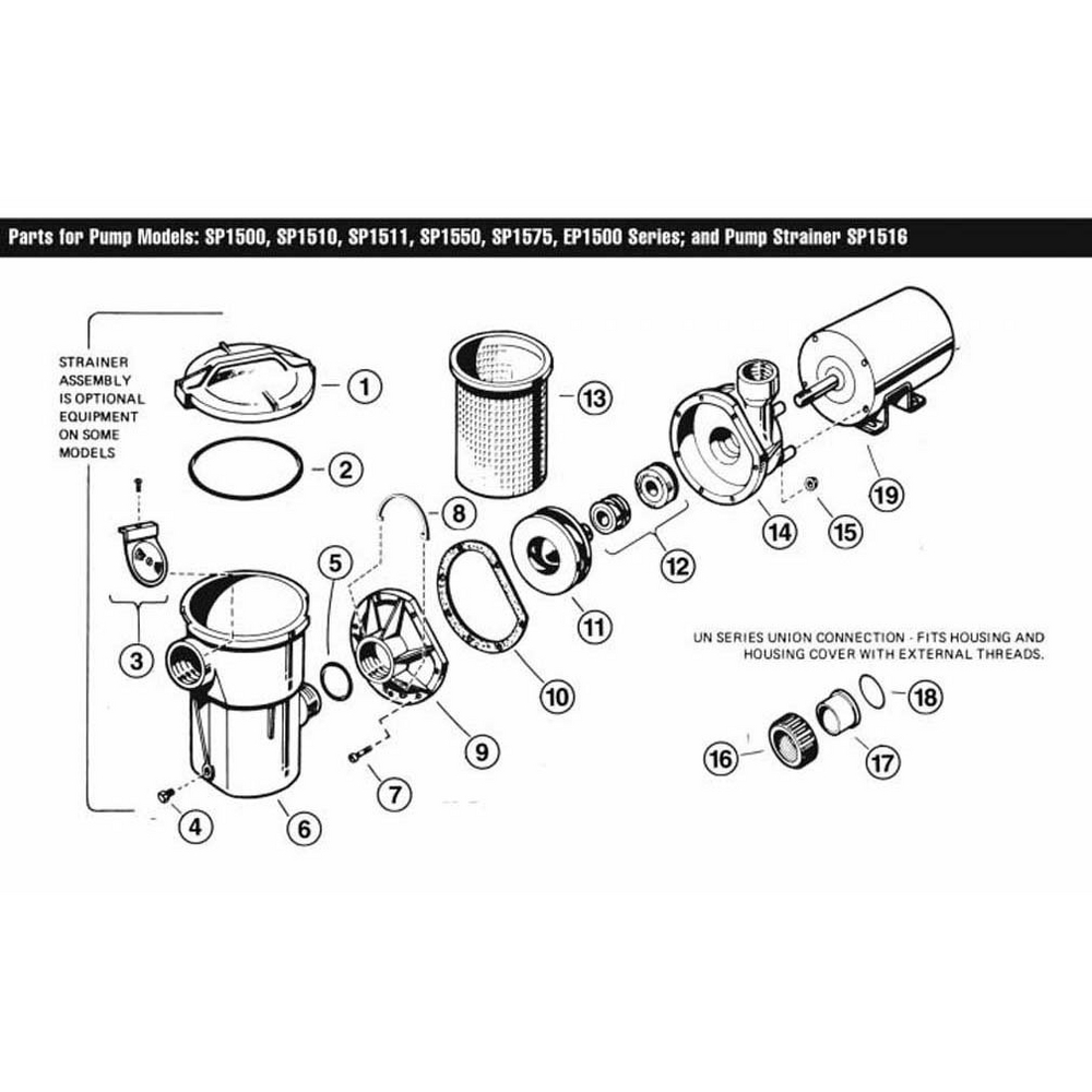 Replacement SPX1500P Pool Pump Lid Strainer O-Ring for Hayward Power-flo  1500 Series, LX, 1700 series（2/Pack） : : Garden & Outdoors