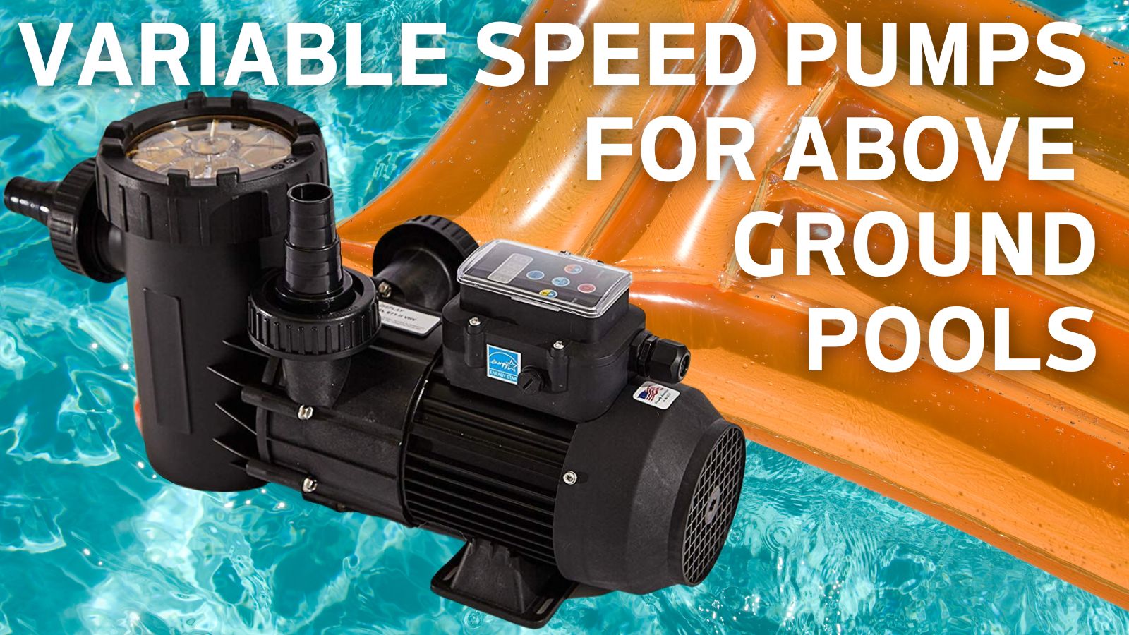 Above Ground Pool Variable Speed Pump Speck Pumps E71II VHV EZ Pool
