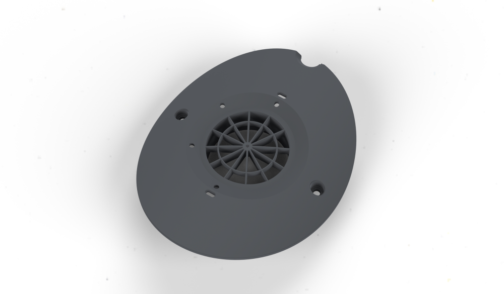 Maytronics Impeller Cover MC55, Dark Gray, 99806257 - EZ Pool