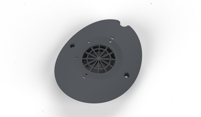 Maytronics Impeller Cover MC55, Dark Gray, 99806257 - EZ Pool