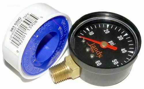 jing  Zodiac Jandy CJ Series 0-60 PSI Pressure Gauge, R0556900 - EZ Pool