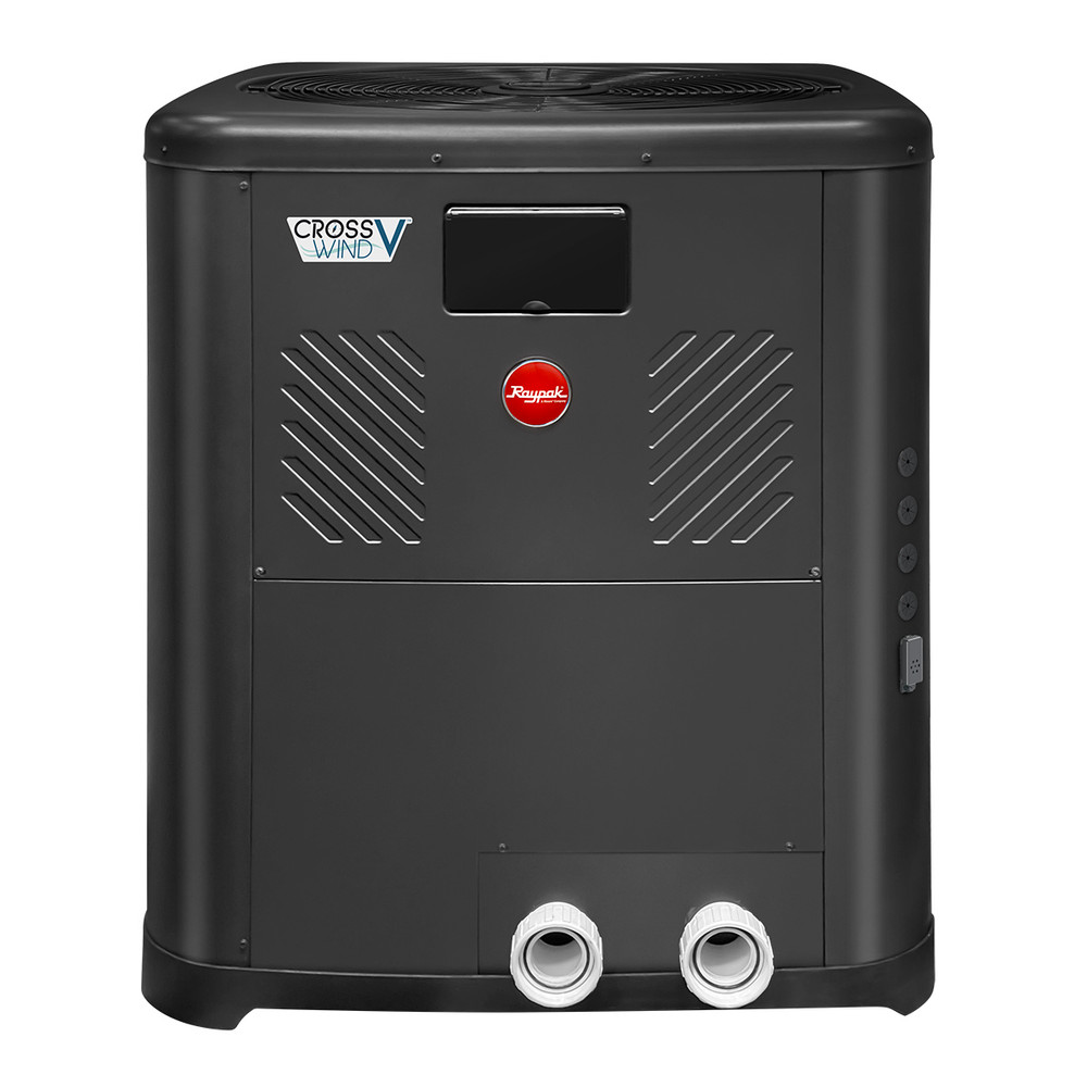 Raypak Crosswind V 6550 Deluxe, 115K BTU Heat/Cool Pump, Wi-Fi/App