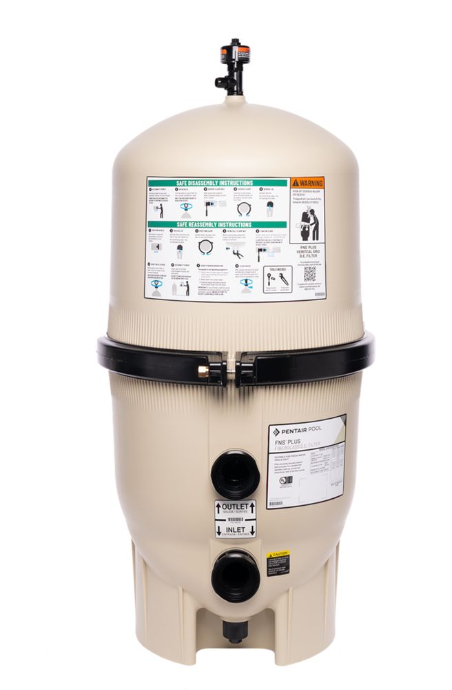 Pentair FNS Plus 48 Sq/Ft D.E. Filter, EC-180008