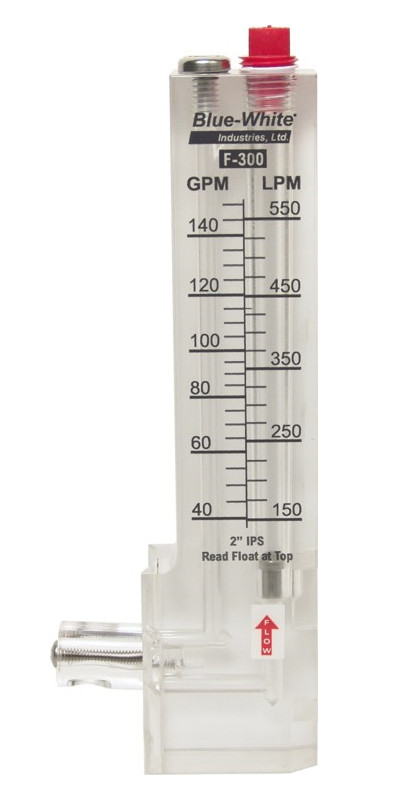 Blue-White Industries Vertical Downflow Flow Meter 2