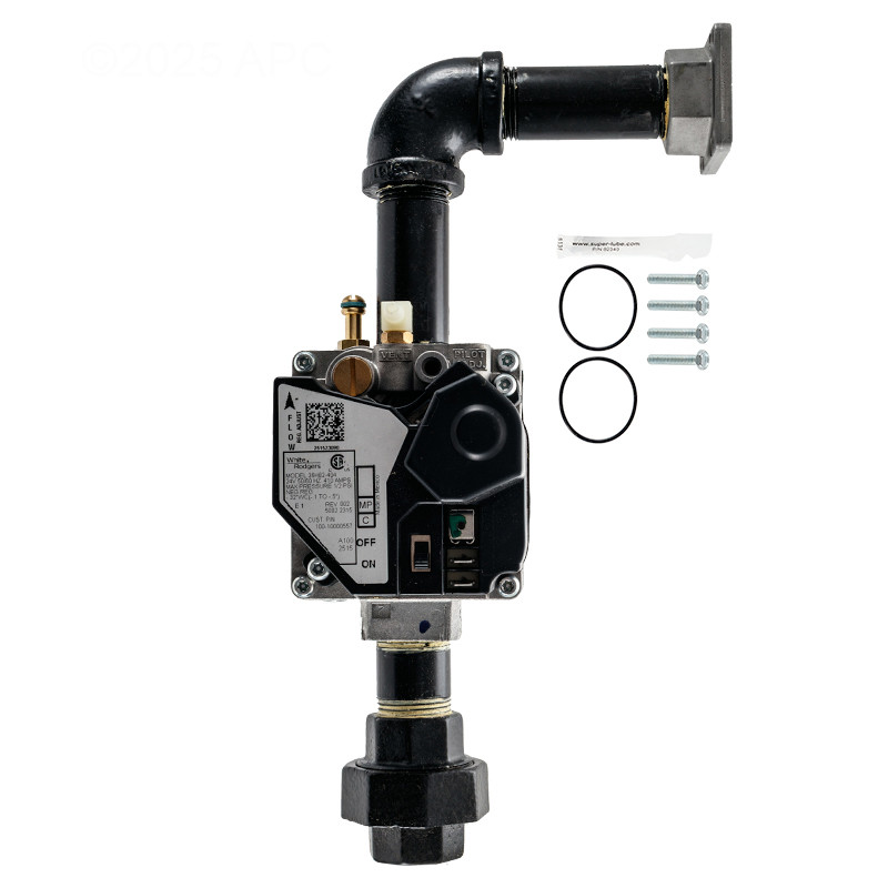 Raypak Gas Valve with Gas Line Half Kit, 100-10004768 - EZ Pool