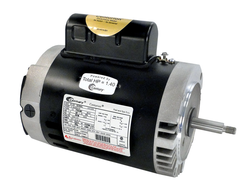 Century 56J C-Face 1 HP Full Rated Pool and Spa Pump Motor, B128