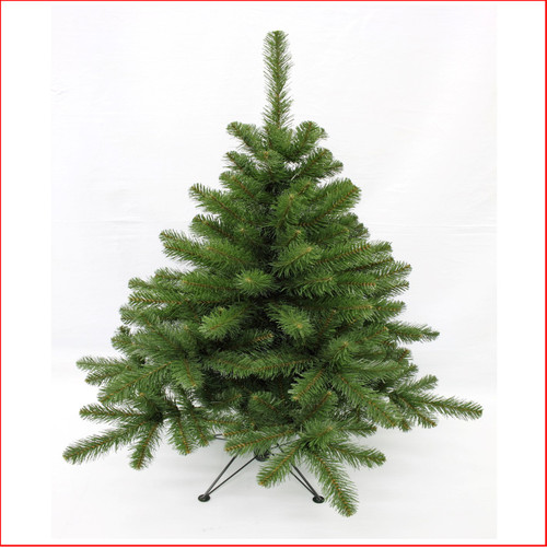 Norway Spruce 1.22m
Perfect for a small apartment or office, the 4ft and 5ft versions are ideal as a second tree or a floor tree for a smaller home.
Branches reach off the floor. 
Colour: Dark Green