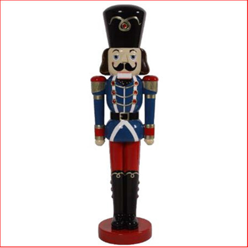 Cute 4ft Nutcracker Soldier. Perfect for small spaces.