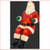 Image of Poly-resin Santa for Jumbo Sleigh separately 
