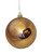 70mm Christmas Bauble - Copper - Wired Glossy