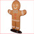 The Polyresin Christmas Gingerbread Man 6.5ft is a classic piece that will enhance your Christmas spirit. The gingerbread man can be teamed with the Christmas Gingerbread Woman to create the perfect gingerbread couple. Beautifully designed to bring fun and smiles to the Christmas season, beware the children may decide to take a bite. 