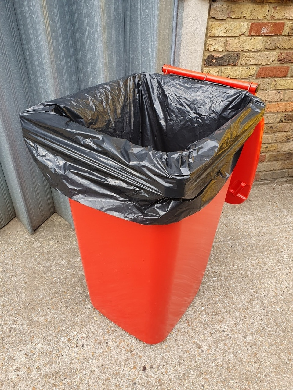 Wheelie Bin Liners 240L x 50 Black
