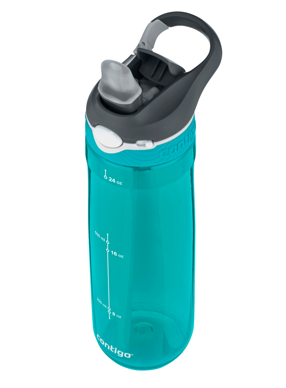 Ashland Auto Spout Water Bottle, Smoke, 24-oz.