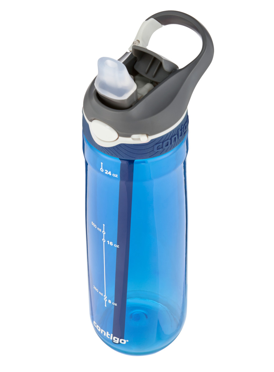  Contigo Autospout Ashland Water Bottle, 24oz , Monaco