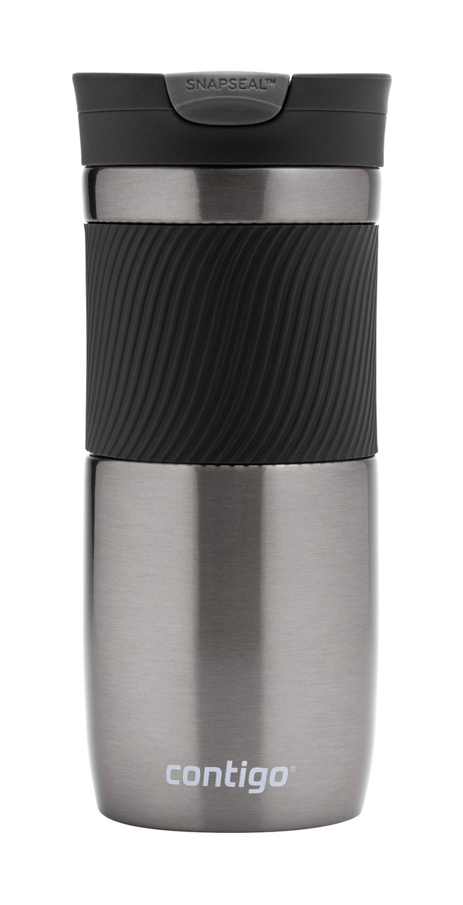 Byron Matte Black Snapseal Travel Tumbler, 24 Oz.