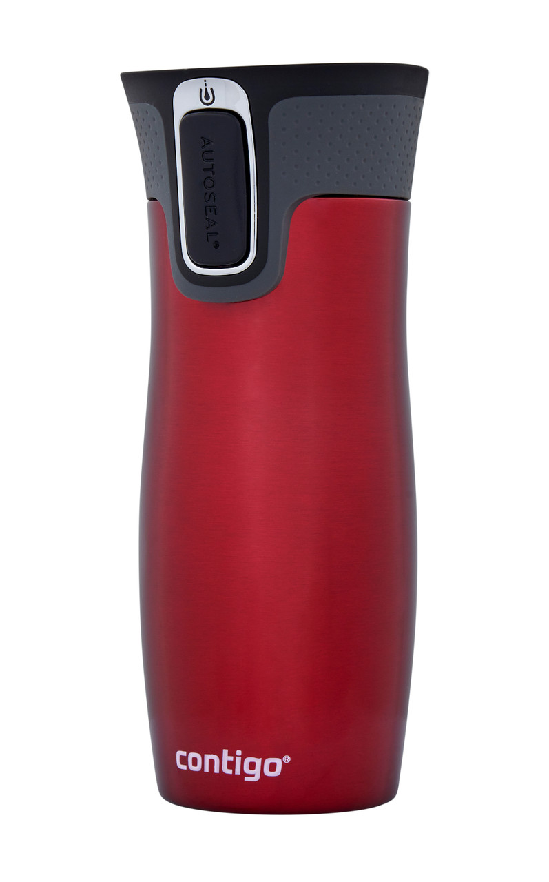 Contigo West Loop AUTOSEAL Travel Mug, 20 oz, Latte, Stainless