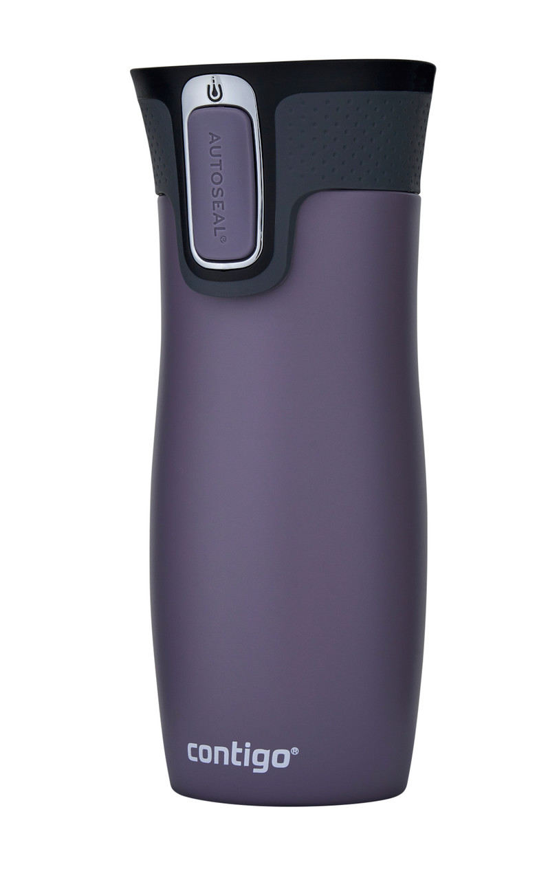  Contigo West Loop Stainless Steel Vacuum-Insulated Travel Mug  with Spill-Proof Lid, Keeps Drinks Hot up to 5 Hours and Cold up to 12  Hours, 16oz Dark Plum : Home & Kitchen