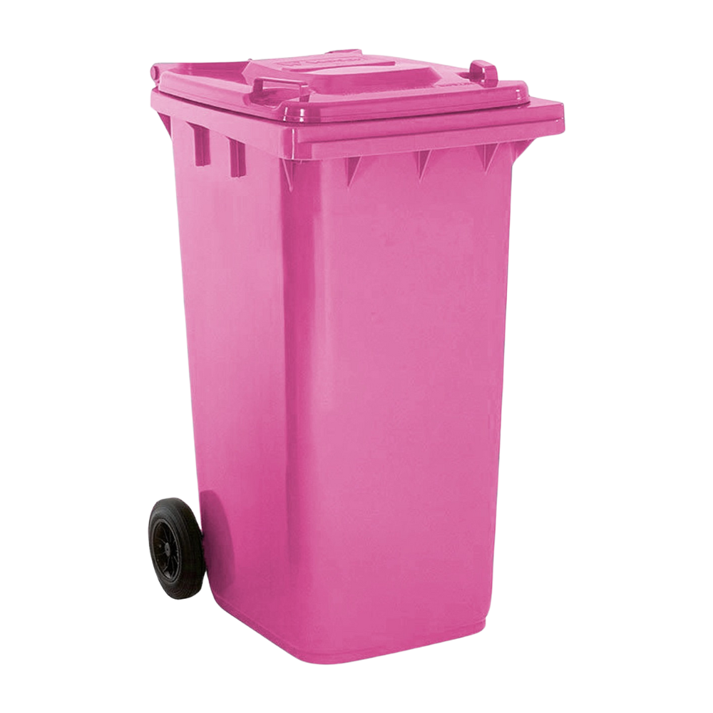 Compostable Bin Pink Bin Liners Wheelie Bin 240 Ltr Pink