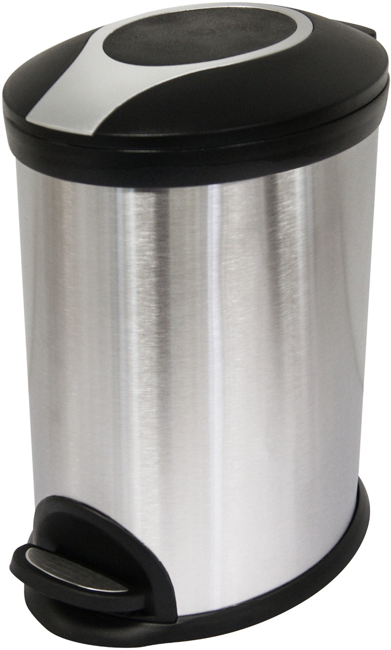 Bathroom Pedal Bin - 5 Ltr - Stainless Steel