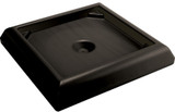 FG917700BLA - Rubbermaid Weighted Base for Ranger Containers - Black