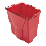 2064907 - Rubbermaid WaveBrake Dirty Water Bucket - 17 Ltr - Red