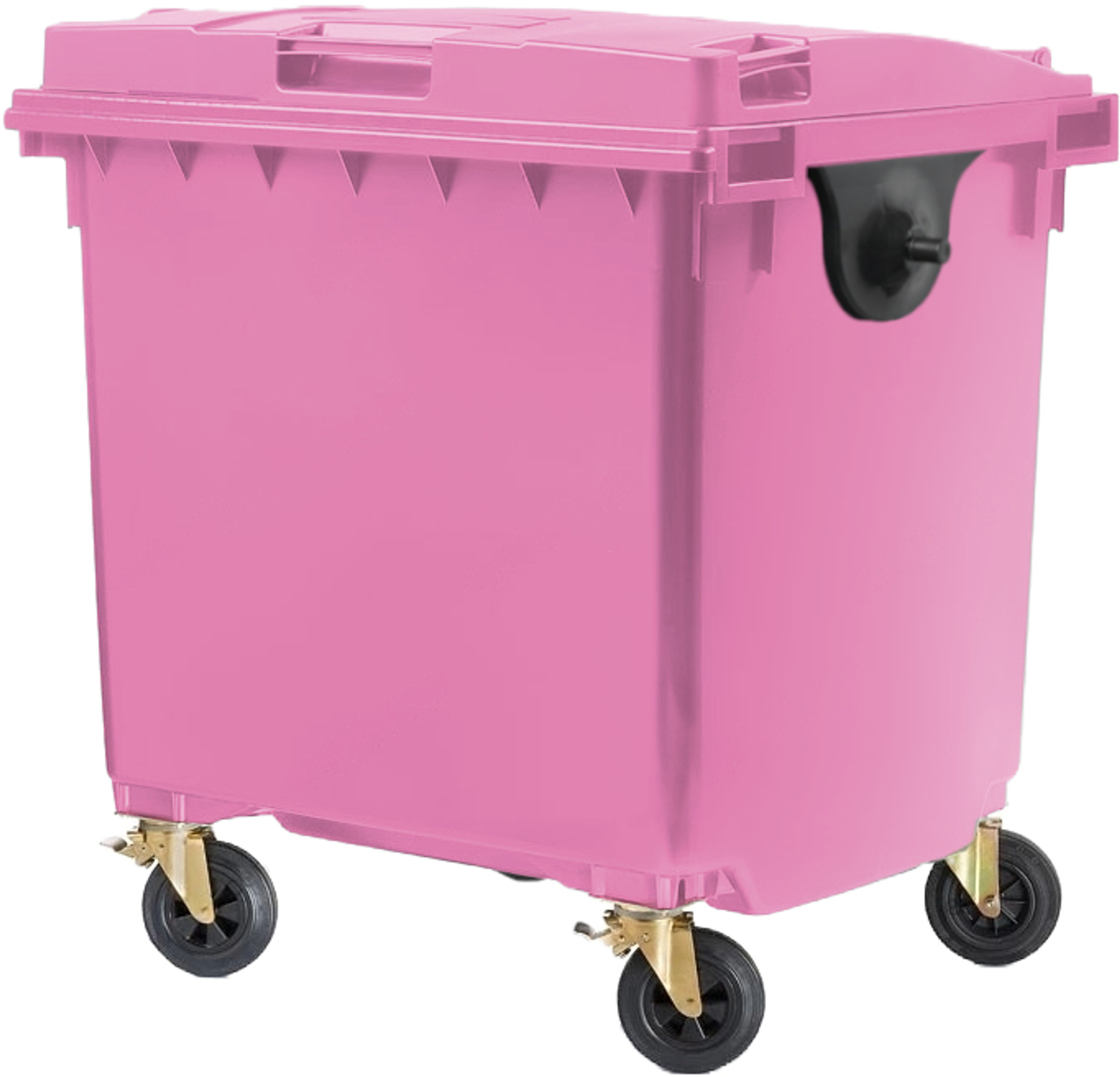 Pink Wheelie Bin 1100 Litre
