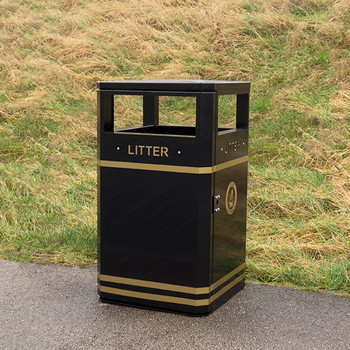 Wybone Mlb/112 Steel Litter Bin Wybone Mlb/112 Steel Litter Bin