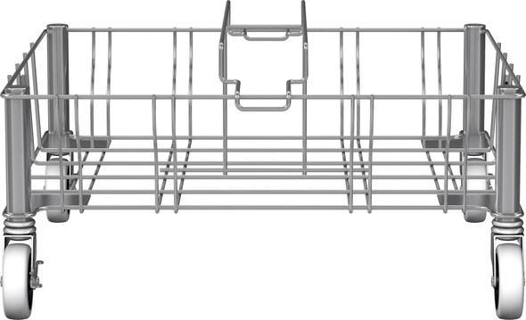 1956191 - Rubbermaid Slim Jim Double Dolly - Stainless Steel