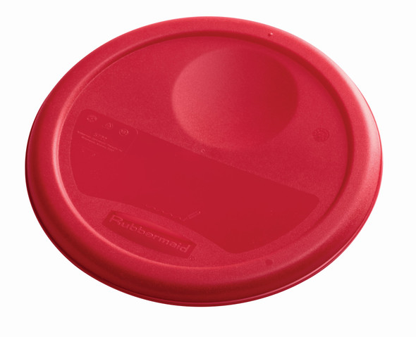 Rubbermaid Round Container Lid - Small Red - 1980337