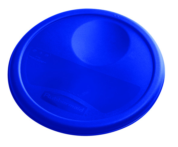 Rubbermaid Round Container Lid - Medium Blue