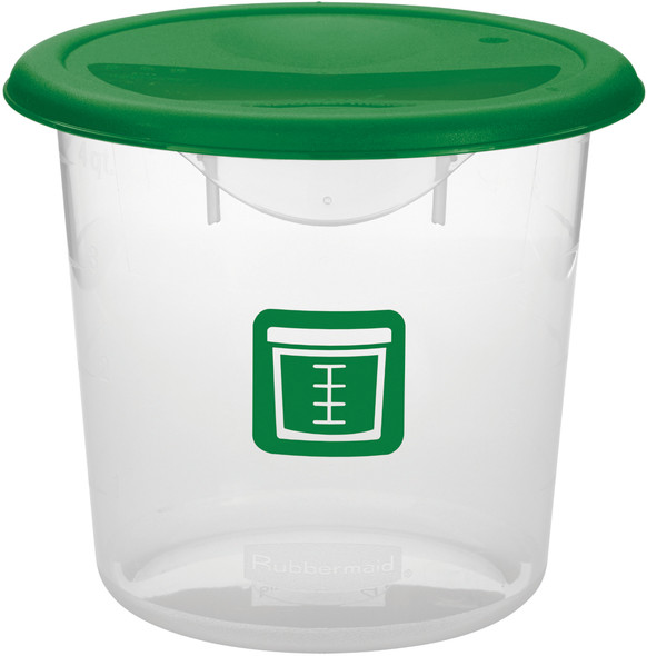 Rubbermaid Round Storage Container 3.8 Ltr Yellow