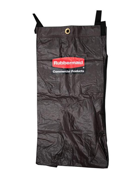 Rubbermaid Vinyl Replacement Bag W/ Zippered Side Opening - FG619300BRN