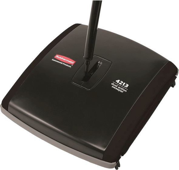 FG421388BLA - Rubbermaid Dual Action Mechanical Sweeper - Top