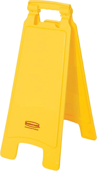 FG611290YEL - Rubbermaid 2-Sided Floor Sign - Blank