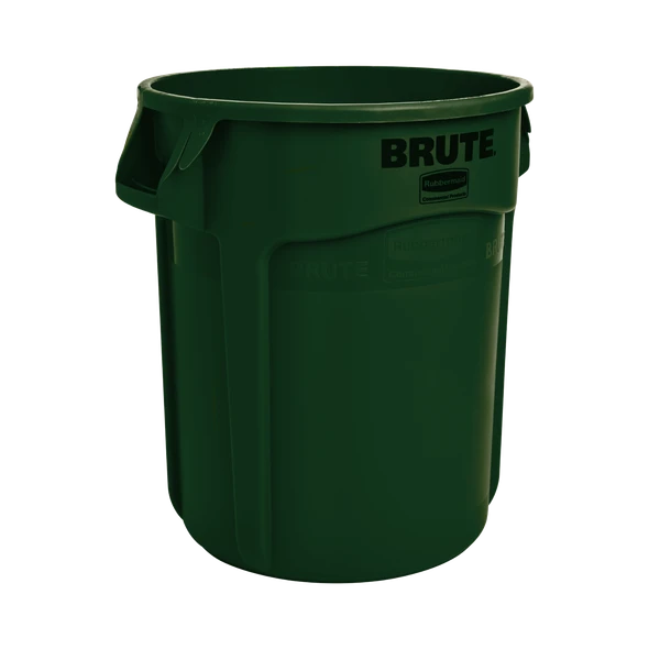 Rubbermaid Brute Container - 75.7 Ltr - Dark Green - FG262000DGRN