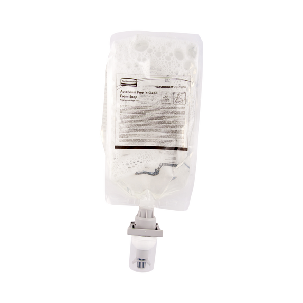 2209522 - Rubbermaid AutoFoam Free'N Clean Foam Soap - Ecolabel - 1100ml - Formerly RVU11502