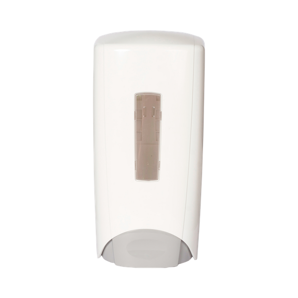 1787223 - Rubbermaid Unbranded Flex Dispenser - 1300ml - White - Front