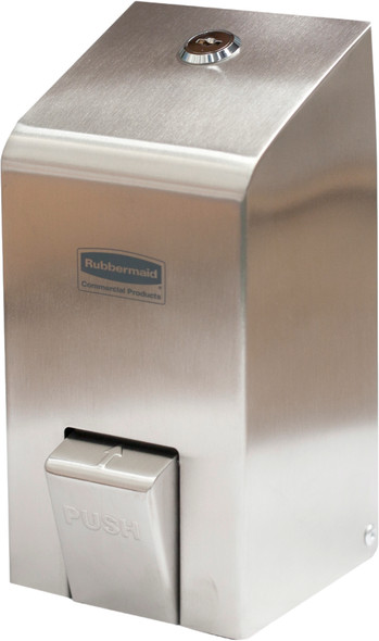 1852622 - Rubbermaid Spray Soap Dispenser - 400ml - Stainless Steel