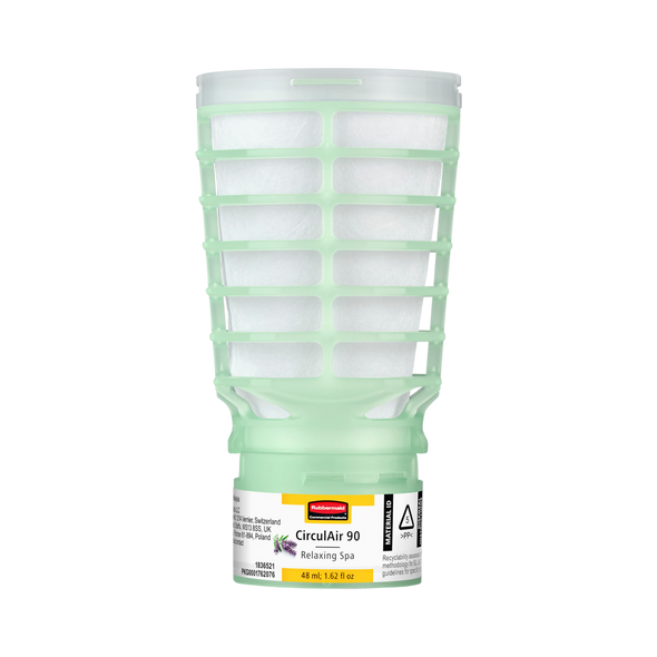 1836521 - Rubbermaid CirculAir 90 Passive Air Care Refill – Relaxing Spa