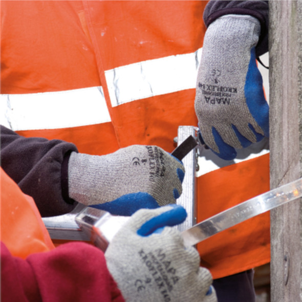 MAPA KryTech 840 Cut Protection Safety Gloves - Securing Steel Ties