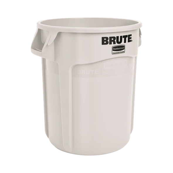 Rubbermaid Brute Container - 75.7 Ltr - White - FG262000WHT