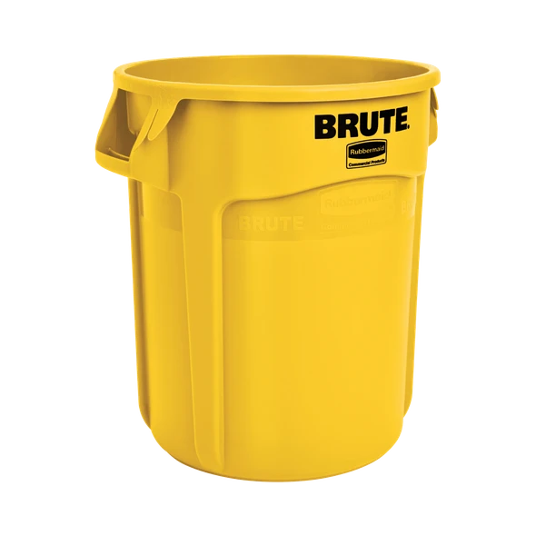 Rubbermaid Brute Container - 75.7 Ltr - Yellow - FG262000YEL
