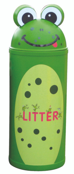 Plastic Furniture Company Large Frog Bin for Indoor & Outdoor Use - 52 Litres - FRG-L