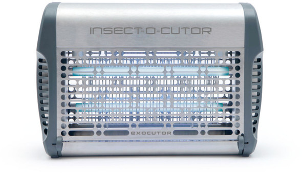 EX16S - Insect-O-Cutor Exocutor Electric Grid Fly Killer - 16-Watt - Stainless Steel
