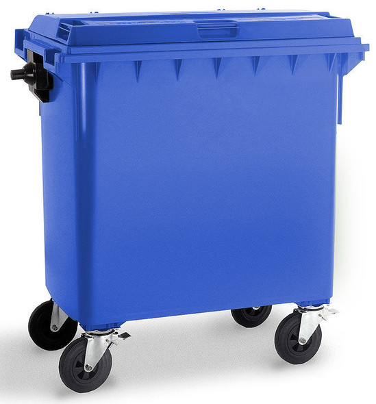 Blue Wheelie Bin - 770 Litre - WB770BLU