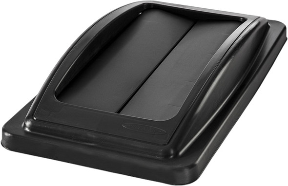 Rubbermaid® Slim Jim® Swing Lid - Black